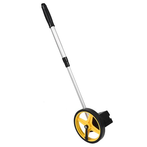 Portable Measuring Wheel 0 to 9999.9m Distance Measuring Roller for Multiple PurposeSmall Wheel