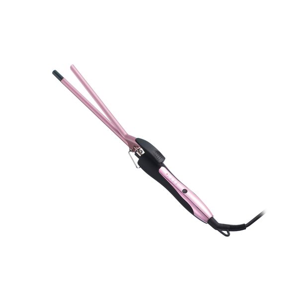 Ficzcfy Small Curling Iron 3/8 Inch Barrel, Tiny Curling Wand for Short Hair, 9mm Thin Curling Iron Ceramic Tourmaline, Double Voltage(100-240V)…