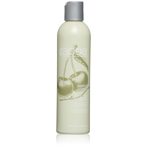 ABBA Gentle Shampoo, Cherry Bark & Aloe, 8 Fl Oz