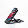 Sanwa Supply PDA-STN33BK Smartphone/Tablet Stand, Foldable, Thin & Mobile, 5 Adjustable Angles, Black