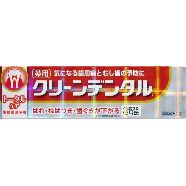 Daiichi Sankyo Health Care Clean Dental L Total Care (Quasi-drug) (100 g)