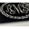Custom Personalized Celtic Frame Monogram License Plate Vanity Car Tag