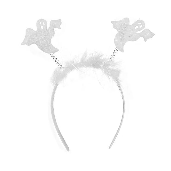 AIUPUOC Halloween Headband Ghost Hair Bands Hair Accessories for Prank Props Party Hair Decorations for Women 1Pcs