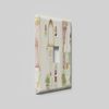 SnazzySwitch Pedestal Sink Bathroom Decorative Light Switch Cover - Single Toggle Wall Plate