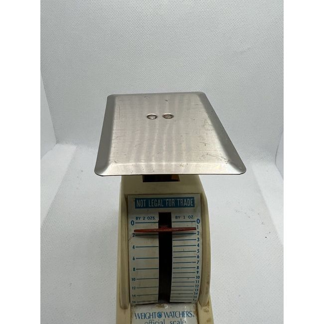 Vintage Weight Watchers 16 Oz Food Scale. Made In Carlstadt NJ In