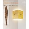 Sensor Luminous Corner Clock Square Living Room Simple Double Sided Clock Iron Digital Skeleton Two Side Wall Clock Corner Double Sided Clock Wall Clock Automatic Sensor Luminous Digital Corner Wall