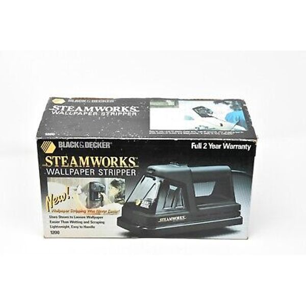 Black & Decker Steamworks Wallpaper Steamer Stripper Model 1200