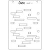 Sizzix Layering Stencils - Downtown by Stacey Park