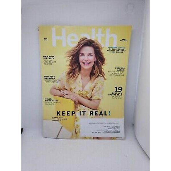 HEALTH MAGAZINE - MAY 2019  -KEEP IT REAL - SAVANNAH GUTHRIE Wellness Warriors