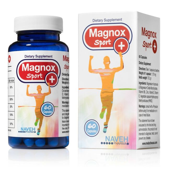 Magnesium Zinc & Vitamins B6,D,E  Most Bioavailable Form For Bone & Heart Health