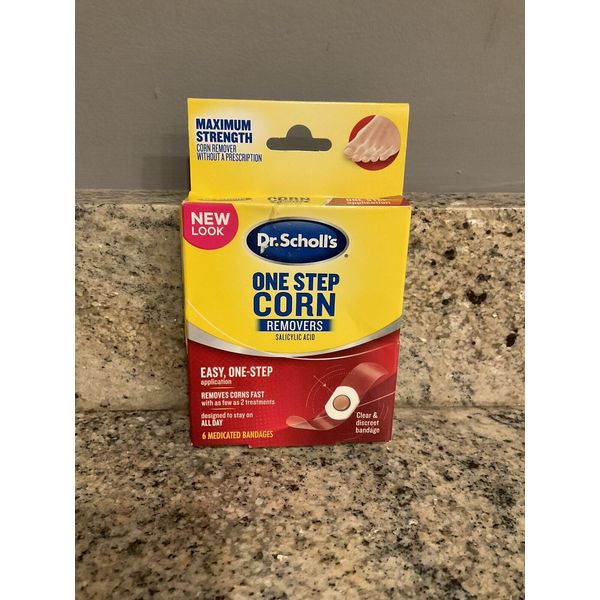 Dr.Scholls Corn REMOVERS Cushions Pads With Salicylic Acid 6 ct