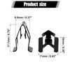 X AUTOHAUX 10 Pcs Console Dash Panel Fastener Retainer Clips Rivets for Car