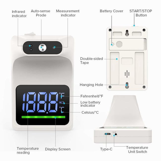 Alphagomed Infrared Thermometer