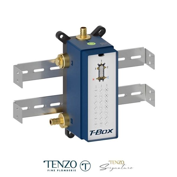 TENZO R-31-P PEX T-BOX ROUGH-IN VALVE