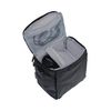 Navitech Black Action Camera Case/Cover - with Multiple Pockets, Including Customisable Internal Storage compartments for The Olympus TG-Tracker