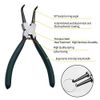 Snap Ring Pliers Set, 4pcs 7" Internal/Exter