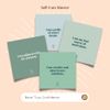 Self Care Shower Affirmation Cards [Waterproof] Positive Manifest For Women Meditation Daily Motivational Self-Empowering Quotes Girl Boss 15 Stress Relief Routine Set, Easy Stick and Remove From Shower and Mirror