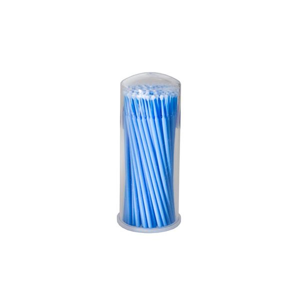 100 Microbrusch Regular Medium 2.5 mm Micro Brushes Eyelash Brushes Applicators Micro Brushes