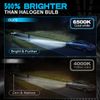H3 LED Fog Light Bulb Conversion Kit Super Bright Canbus Super White High Power