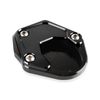 Motorcycle Side Stand Kickstand Enlarge for Ninja 400 2018-2023 Black