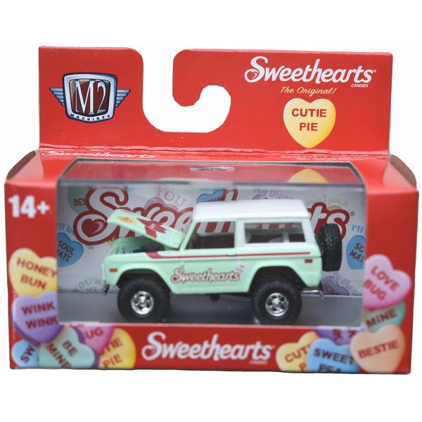 M2 Machines 1976 Ford Bronco, Cutie Pie 9,250 PCS