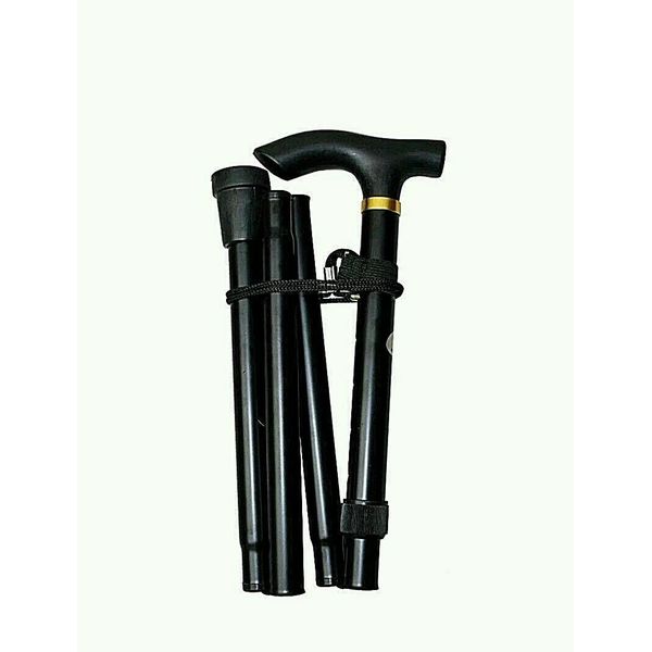 AL-FAHMI Walking Stick, Folding Walking Cane, Lightweight Flexible and Durable Walking Aid Mobility Aid Collapsible Walking Stick