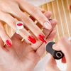 Adhesive Ring-Ruicoo Tattoo Ring Cup 300pcs Disposable Cosmetic Ring Tattoo Glue Holder Tattoo Ink Ring Adhesive Makeup Glue Ring Plastic Ink Holder Eyelash Extension Ring (Medium)