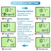HaeKap 100A PWM Solar Panel Regulator Charge Controller with Temperature Display, Light Control + Delay Control, Auto Focus Tracking 12/24V Dual USB Output