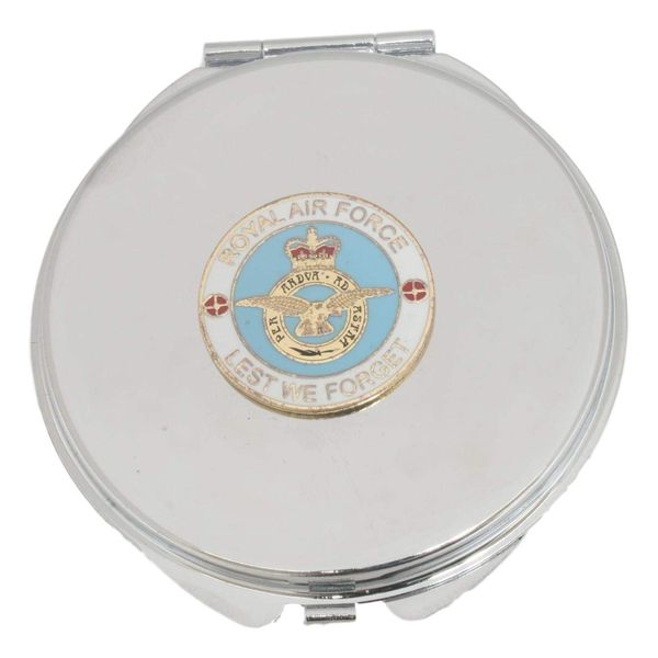 RAF"Lest We Forget" Compact Mirror Handbag Gift With Free Engraving ME61