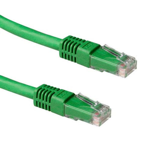 ACT CAT6A U/UTP LSZH Green 2.00M