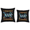 Genetic Science Gene DNA Tree Genome Science DNA Sequence Throw Pillow