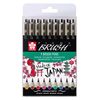 Sakura Pigma Brush 9 brush pens