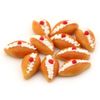 MyTinyWorld 9 x Dolls house Miniature Small Cream Buns