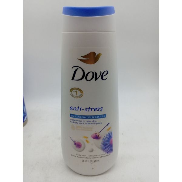 Anti-Stress, Body Wash, Blue Chamomile & Oat Milk, 20 fl oz (591 ml)     282