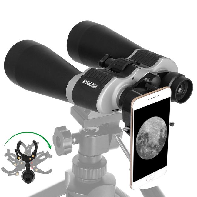 ESSLNB Astronomy Binoculars 13-39X70 Zoom Giant Binoculars with Tripod Adapter Phone Adapter and Case Binoculars for Bird Watching Hunting and Stargazing
