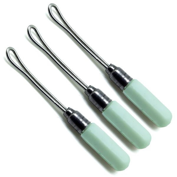 3 Pcs Superior Instruments Ear Cleaner White 6cm Veterinary Curettes Universal Instruments