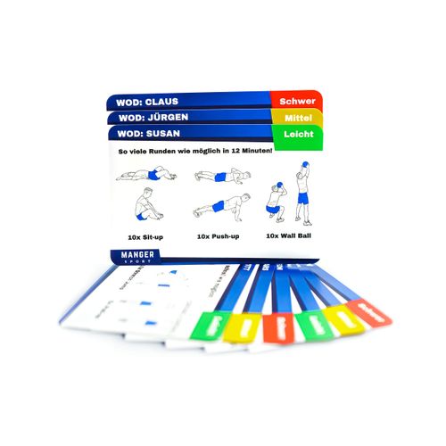 Workout of the Day Cards - The Perfect Cross Training - 50 Cards - The Gym for Your Pocket