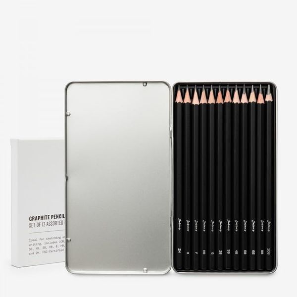 Jackson's : Graphite Pencil : Metal Tin of 12 Assorted Grades
