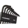 SAE Short Arm Hex Key Set (10-Piece)
