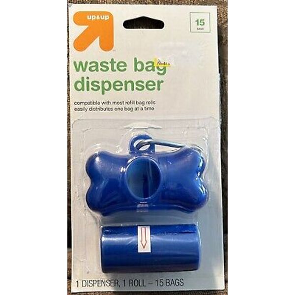 Up & Up Pet Waste Bag Dispenser w/ 15 Bags