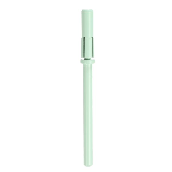 sourcing map Small Mandrel Bit for Sanding Band Nail Drilling, 3mm (1/8") Mini Stainless Steel Nail Sander Drill Bit for Electric Drill File Machine, Manicure Nail Tool, Green