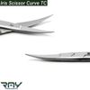 Surgical TC Iris Curved Gum Scissors Tissue Dissection Veterinary Surgery Shears