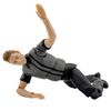 Ultimate Dark Gray Referee with Deluxe Articulation for Wrestling Figures