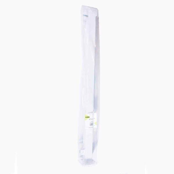 36"Hx2"W White Aluminum 90° Corner Post