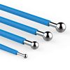 Amytalk 13PCS Fondant Tool, Cake Decorating Hand Tool, Double Head Metal Ball, Gum Paste Modeling Tools
