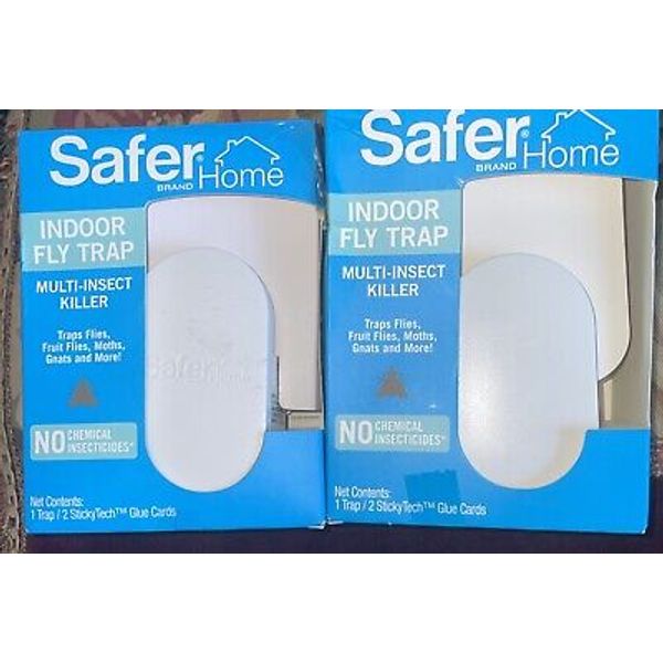 Safer Home SH502 Indoor Plug-In Fly Trap for Flies Fruit White(2)