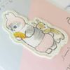 Mofusand Patch Embroidery Patch Sticker/Rabbit Mofusand Thisago Craft Supplies, Character Goods Mail Order
