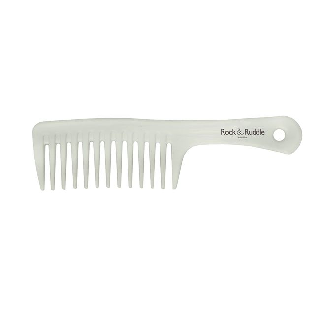 Rock & Ruddle Beach Wave Wide Tooth Rake Comb | For All Hair Types | Detangles & Creates Bouncy Beach Waves | Pain Free Detangling for Wet & Dry Hair