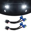 Conversion Wire 9003 H4 to 9005 9006 Two Harness Head Light Adapter Plug Play