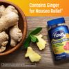TUMS Plus Upset Stomach & Nausea Support, Dietary Supplement, Ginger Berry - 45 Count